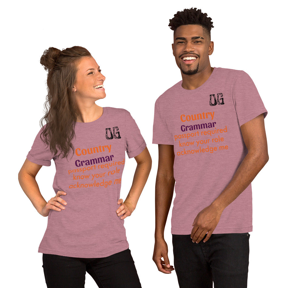 Travel Edict Unisex t-shirt