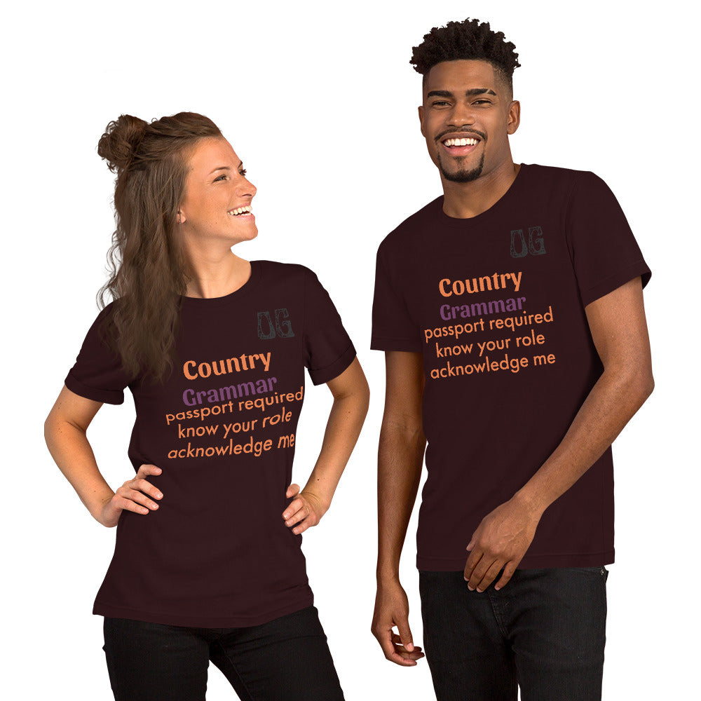Travel Edict Unisex t-shirt