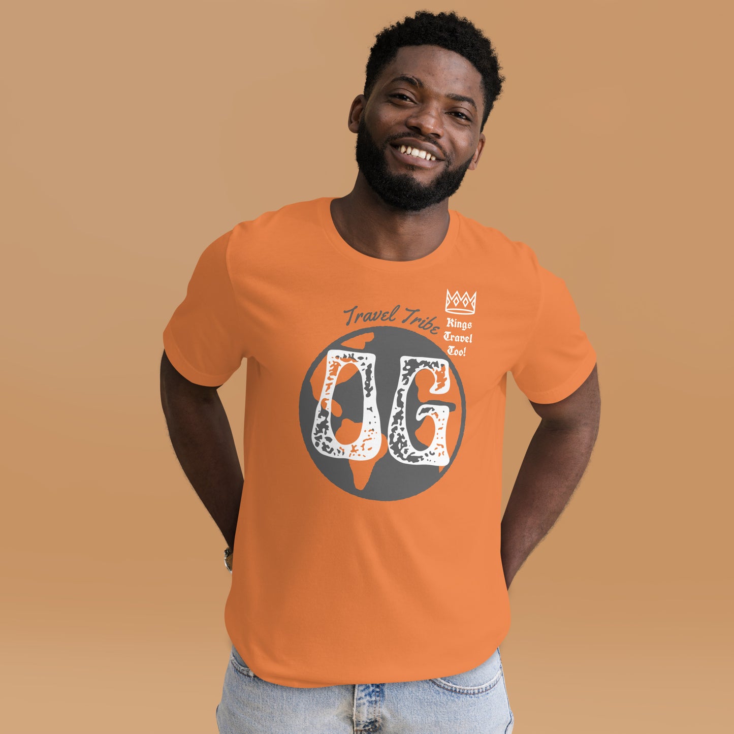 Kings Travel Too! Unisex t-shirt