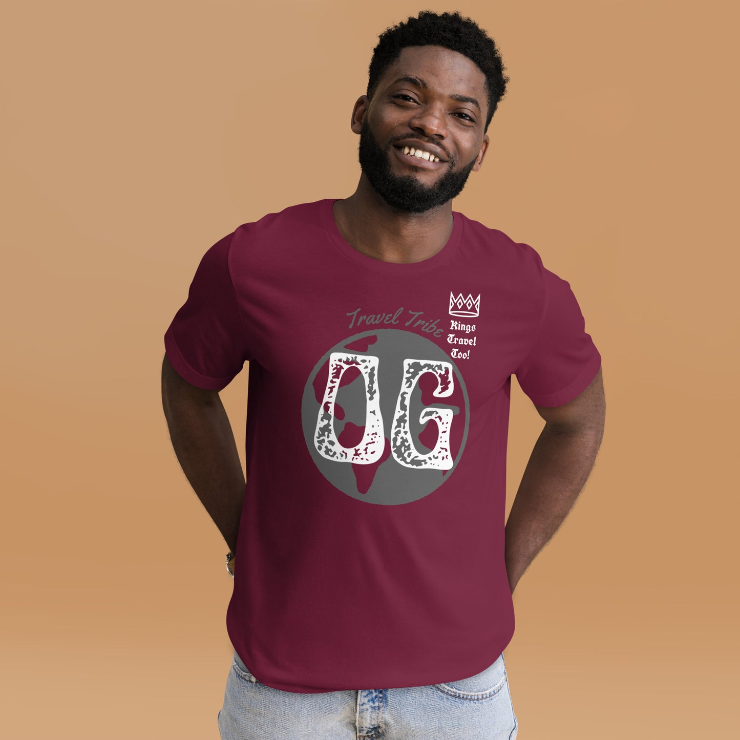 Kings Travel Too! Unisex t-shirt